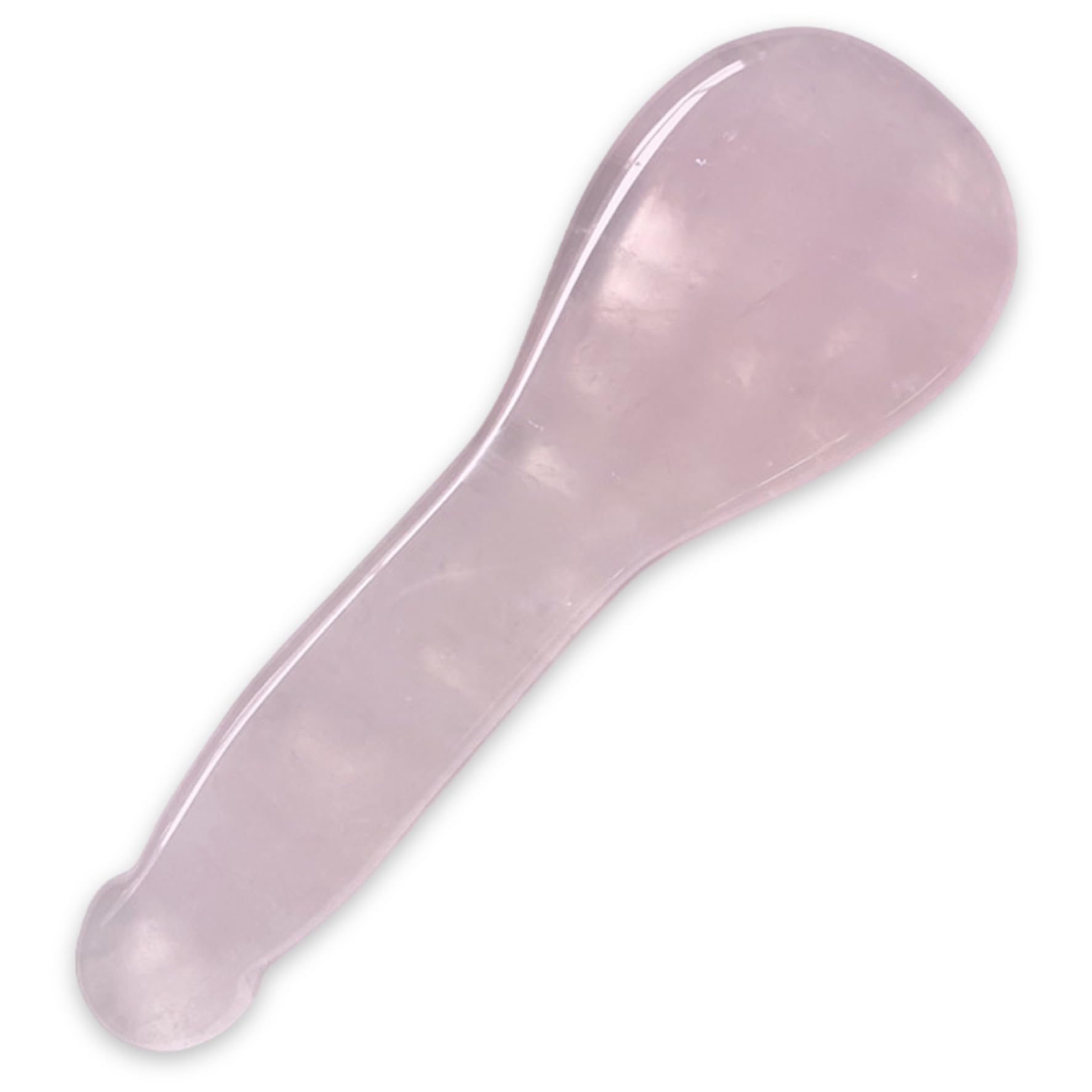 Premium 4 Inch Jade Gua Sha Facial Tool - Spoon Shape Face Massager for Skin Tightening & Lymphatic Drainage | Natural Jade Stone for Anti-Aging & Glowing Skin | Perfect Women's Gift for Spa, Self-Care & Relaxation at Home