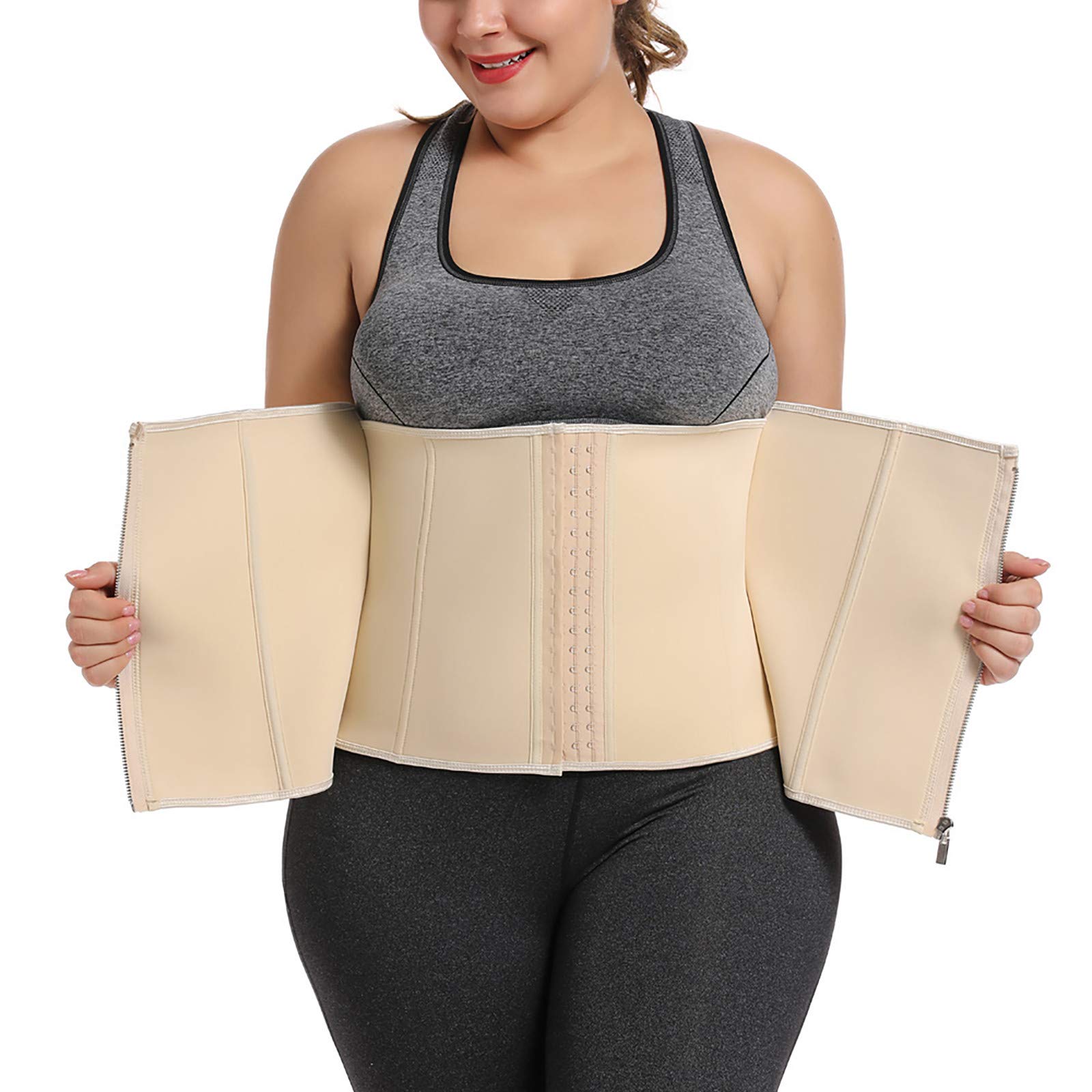 Best Waist Trainer for Women - Slimming Corset with Steel Bones for Weight Loss & Body Shaping | Perfect for Workouts, Postpartum Recovery & Special Occasions