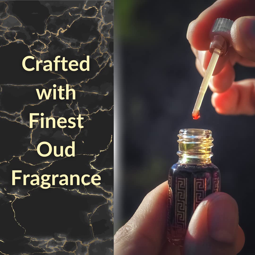 Luxury Oudh Fragrance Body Wash Gel with Vitamin C - 250ml (Set of 2) | All Natural, Cruelty-Free | Moisturizing, Exfoliating & Purifying for Skin & Hair | Perfect After Swimming Shower Scrub & Daily Cleansing