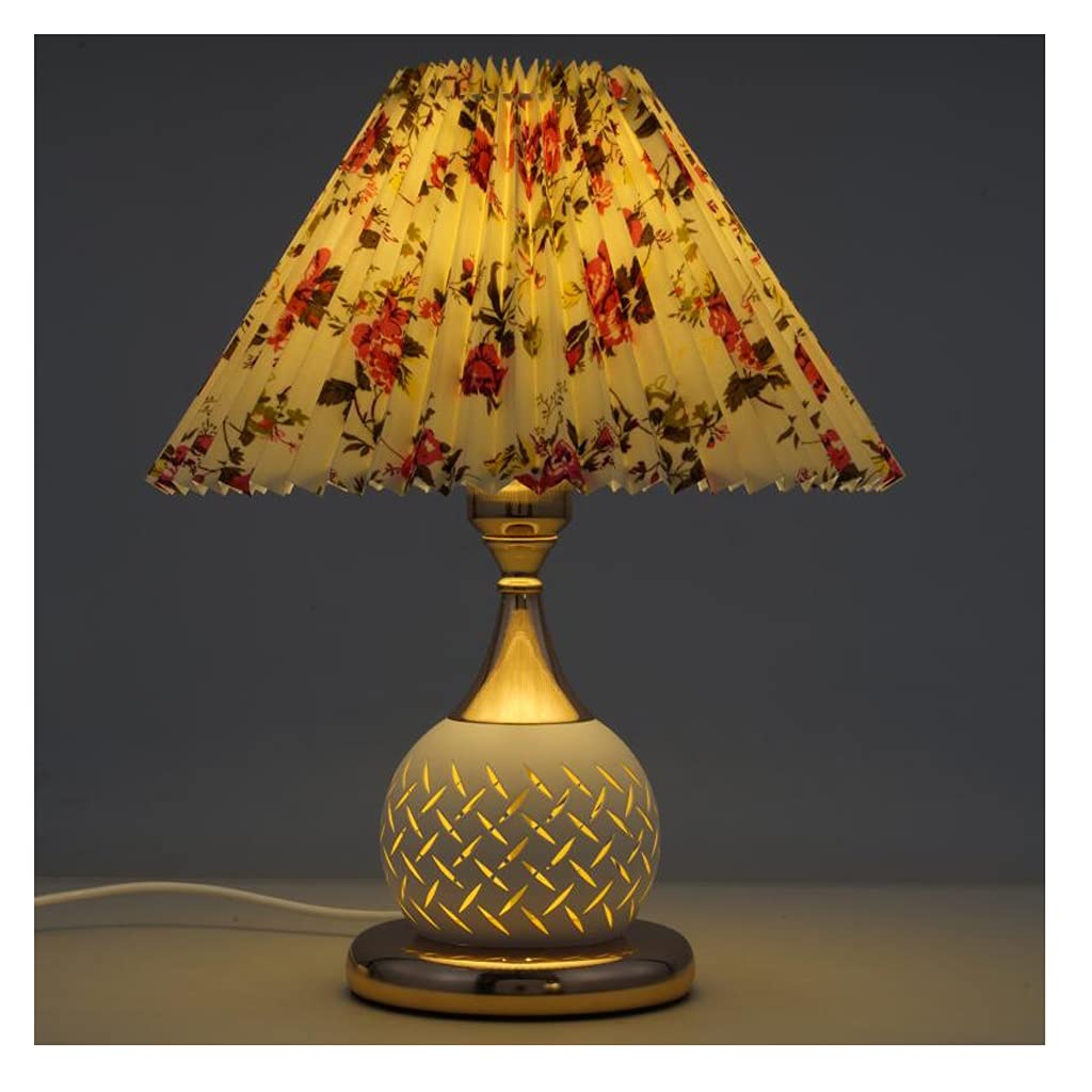 Novel Simple Bedside Lamp - Literary LED Reading Light with Eye Protection & Dimming Function - Durable Nightstand Lamp for Bedroom, Study, Kids Room & Hotel Use (Flower Design, 9W 3 Colors) - Perfect for Cozy Reading, Nighttime Relaxation & Gentle Ambient Lighting