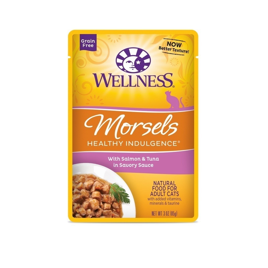 Premium Wet Cat Food Pouches 3oz - Chicken, Turkey & Mackerel Flavors | High-Quality Grain-Free Cat Treats | Perfect for Adult & Senior Cats | Mealtime, Training Rewards & Travel Snacks