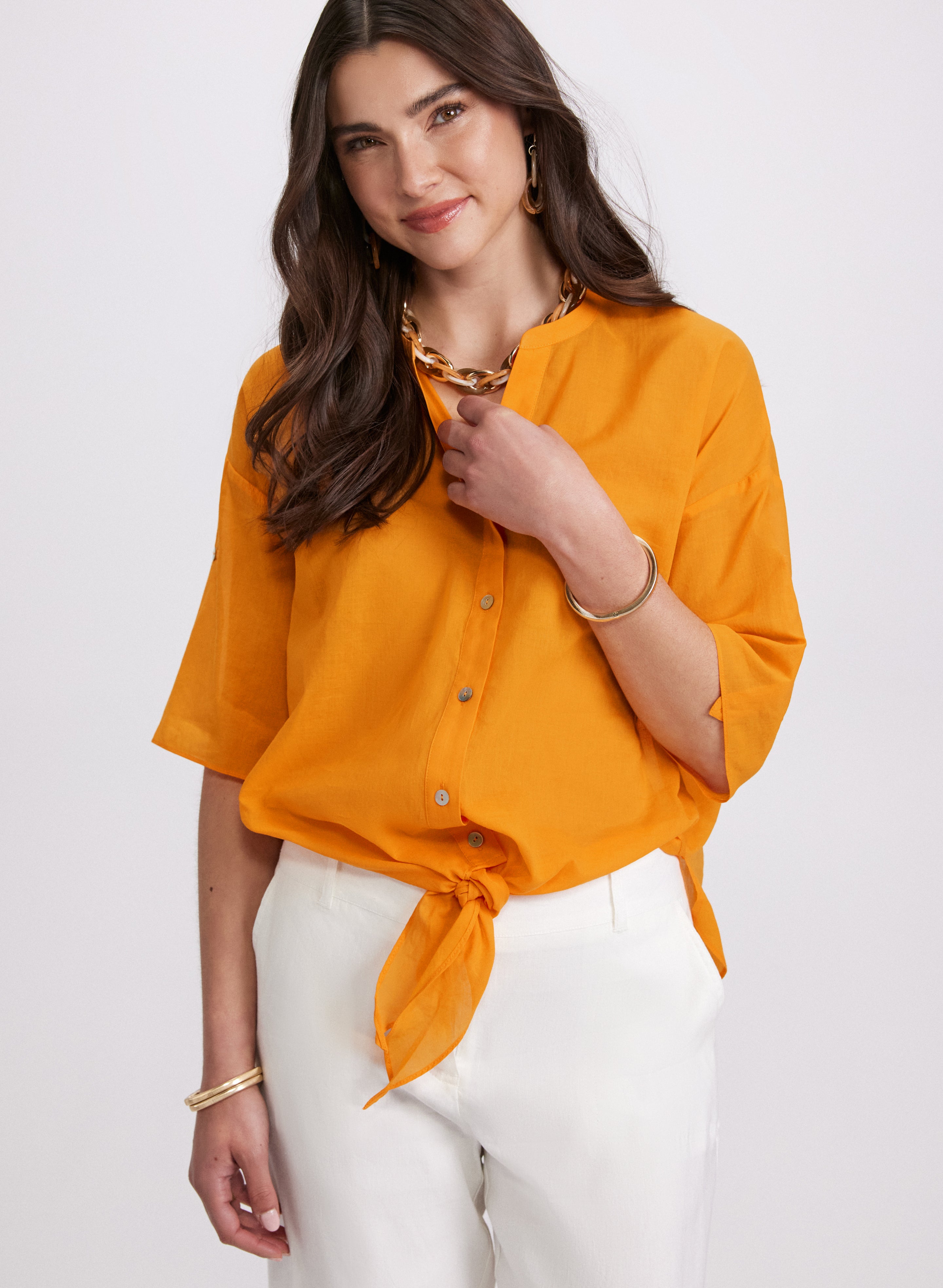 Women's Button Down Blouse - Classic Casual Shirt for Work & Everyday Wear | Office, Date Night & Weekend Outfits