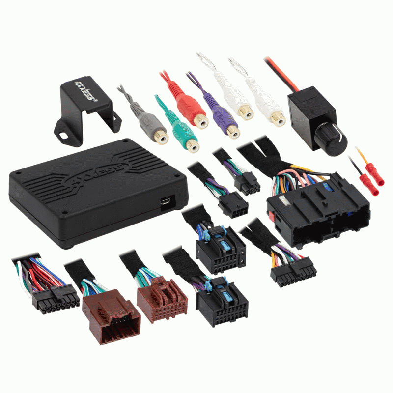 Axxess AXDSPL GL1 Amplifier Interface Adapter with 6-Channel DSP for 2006-2020 GM Vehicles – Car Audio Upgrade & Enhanced Sound System Installation