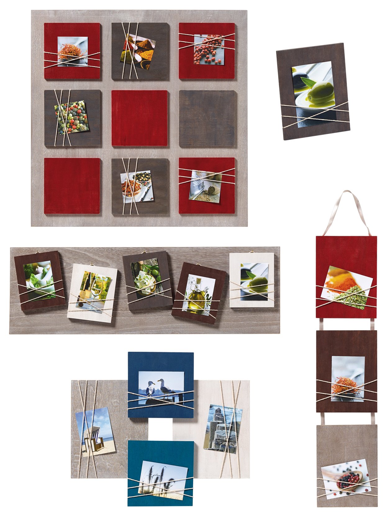 Walther Wooden Picture Frame - Brown 10x15 cm - Perfect for Home Decor, Office Display & Gift Giving