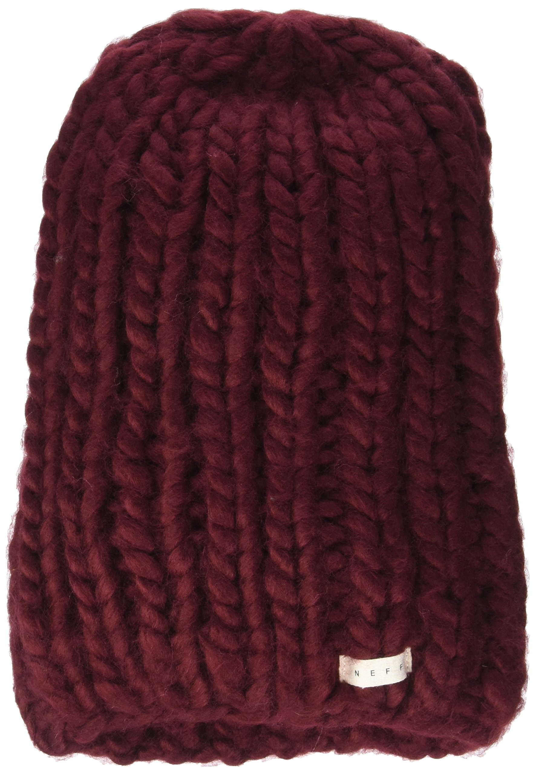 Neff Women's Cara Textured Beanie with Oversized Yarn - Winter Knit Hat for Women, Soft & Warm Slouchy Beanie for Cold Weather, Outdoor Activities & Casual Style