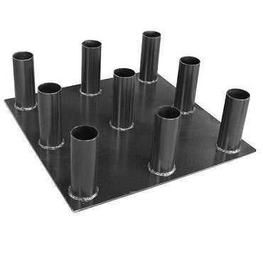 Olympic Barbell Holder - Heavy Duty Weight Bar Rack for Gym & Home Workout - Perfect for Olympic Bars, Dumbbells & Fitness Equipment Storage