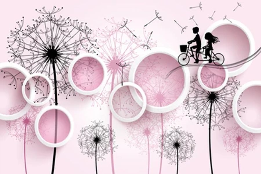 3D Illustration Flowers Print - 100% Australian Made Wall Art for Home & Office Decor