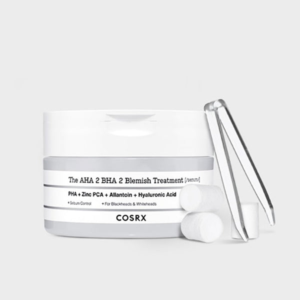 COSRX AHA BHA Blemish Treatment Serum 50g - Korean Skincare for Acne & Pore Care - Perfect for Daily Use & Sensitive Skin