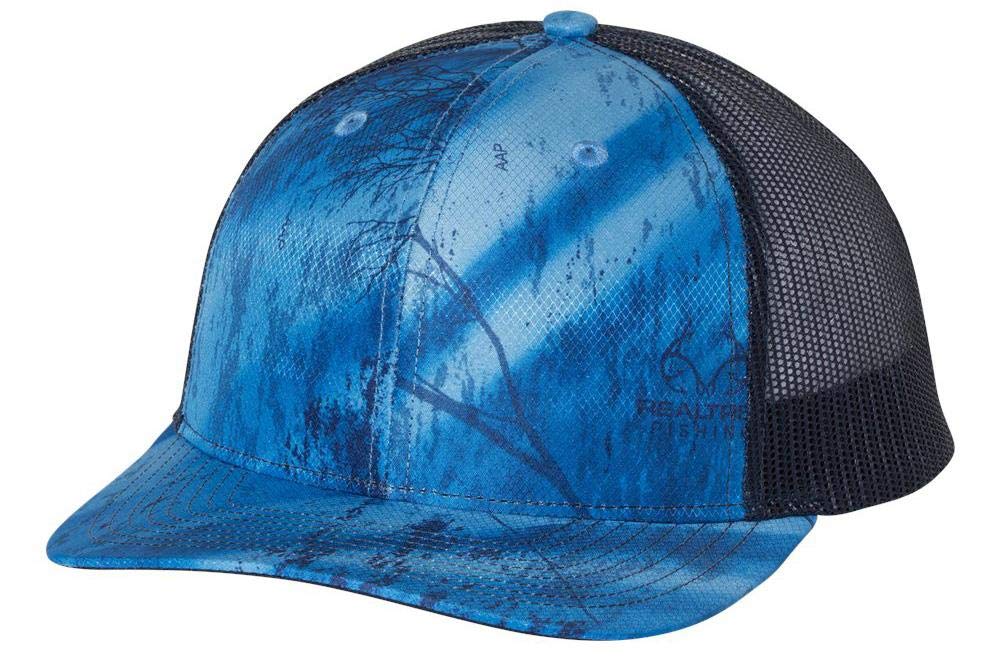 Bluefin Tuna Embroidered Fishing Hat - 6-Panel Trucker Snapback Cap for Men & Women - Perfect for Outdoor Fishing, Boating, and Summer Adventures