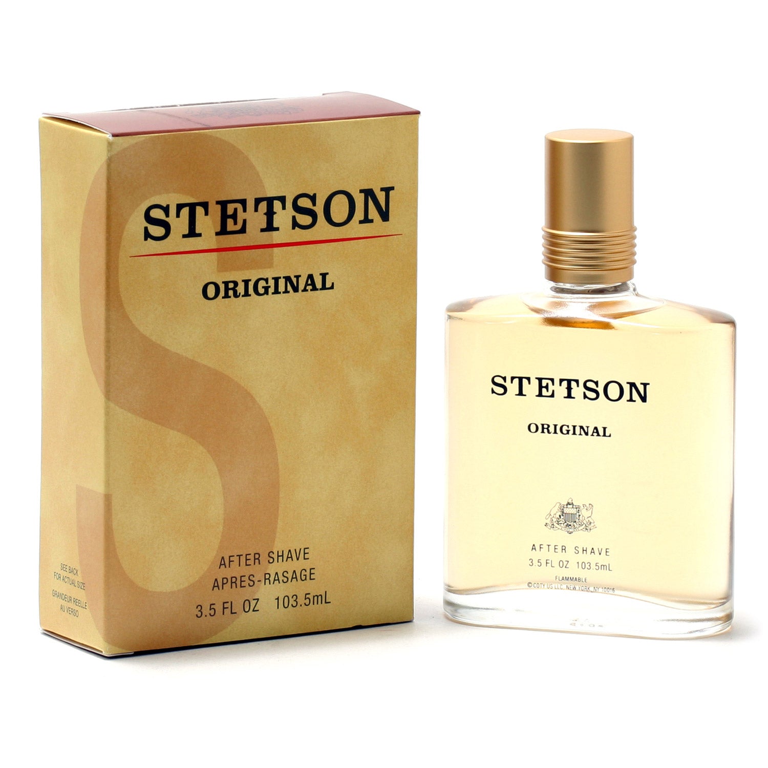 Coty Stetson After Shave for Men - 3.5oz (103.5ml) Cologne Spray - Fresh & Masculine Scent - Perfect for Daily Use & Special Occasions