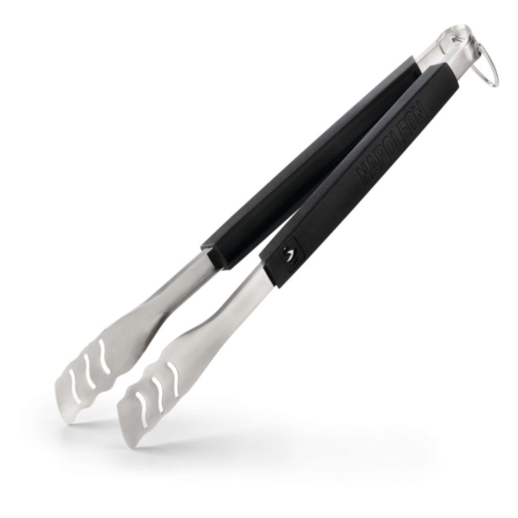 Premium Napoleon Stainless Steel Kitchen Tongs - 12 Inch Locking Food Tongs for Grilling, BBQ, Cooking & Serving - Heat Resistant & Durable Kitchen Utensil for Restaurants & Home Chefs