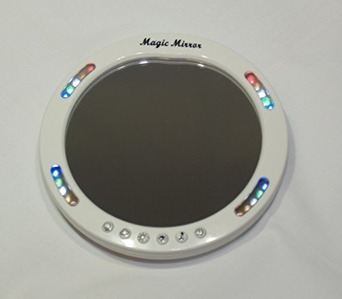 Portable LED Travel Makeup Mirror with Adjustable Brightness - Perfect for Home, Hotel & On-the-Go Makeup Application