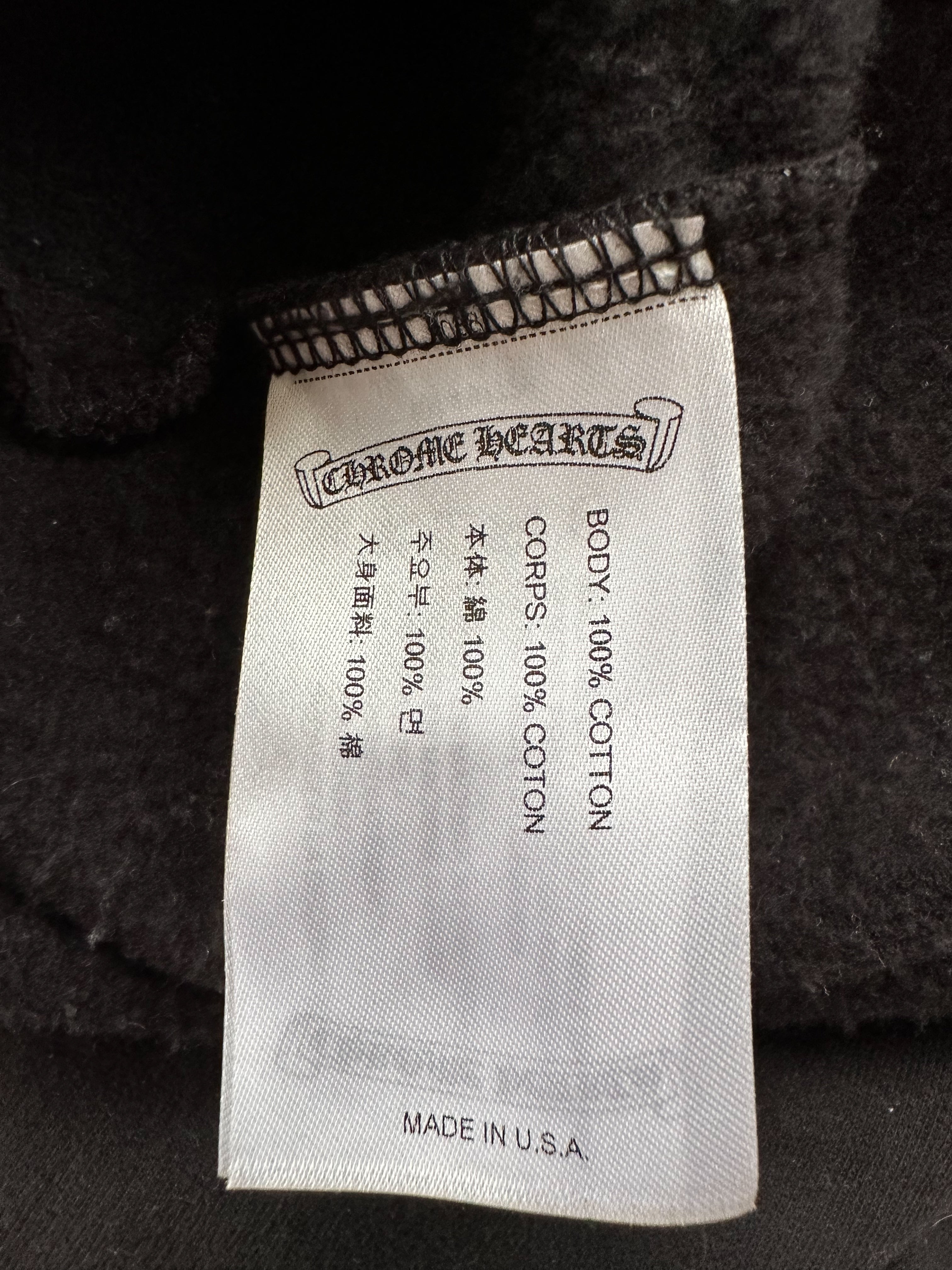 Chrome Hearts Black & White Script Print Hoodie - Stylish Pullover Sweatshirt for Men & Women | Perfect for Streetwear, Casual Outfits & Lounge Wear