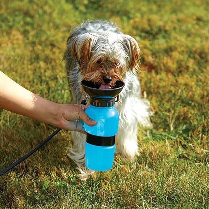 **SWIMERO 18oz Portable Dog Water Bottle & Bowl - Leak-Proof Travel Water Dispenser for Dogs, Auto-Fill Pet Mug - Perfect for Hiking, Camping & Outdoor Adventures**