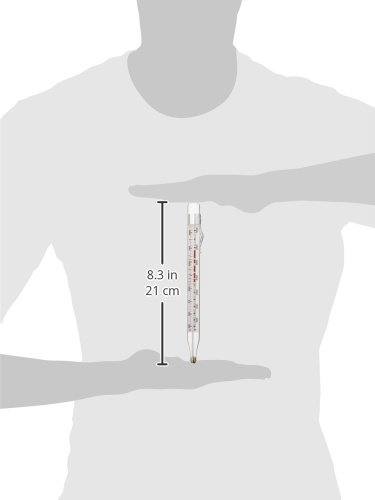 Stainless Steel Candy Thermometer for Cooking, Baking & Candy Making - Perfect for Chocolate, Jam, and Deep Frying
