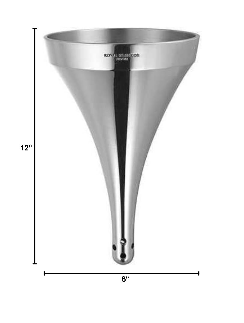Royal Selangor Handcrafted Pewter Swing Collection Funnel - Elegant Gift for Wine & Cocktail Enthusiasts, Perfect for Home Bar & Entertaining