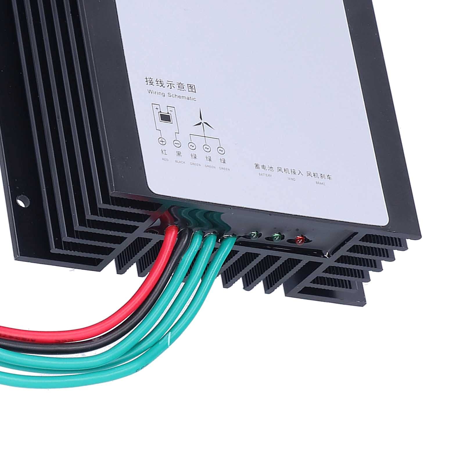 CHICIRIS 1000W IP67 Waterproof Wind Turbine Charge Controller - High Efficiency Power Regulator for Off-Grid Wind Energy Systems | Perfect for Home, RV, Marine & Engineering Applications