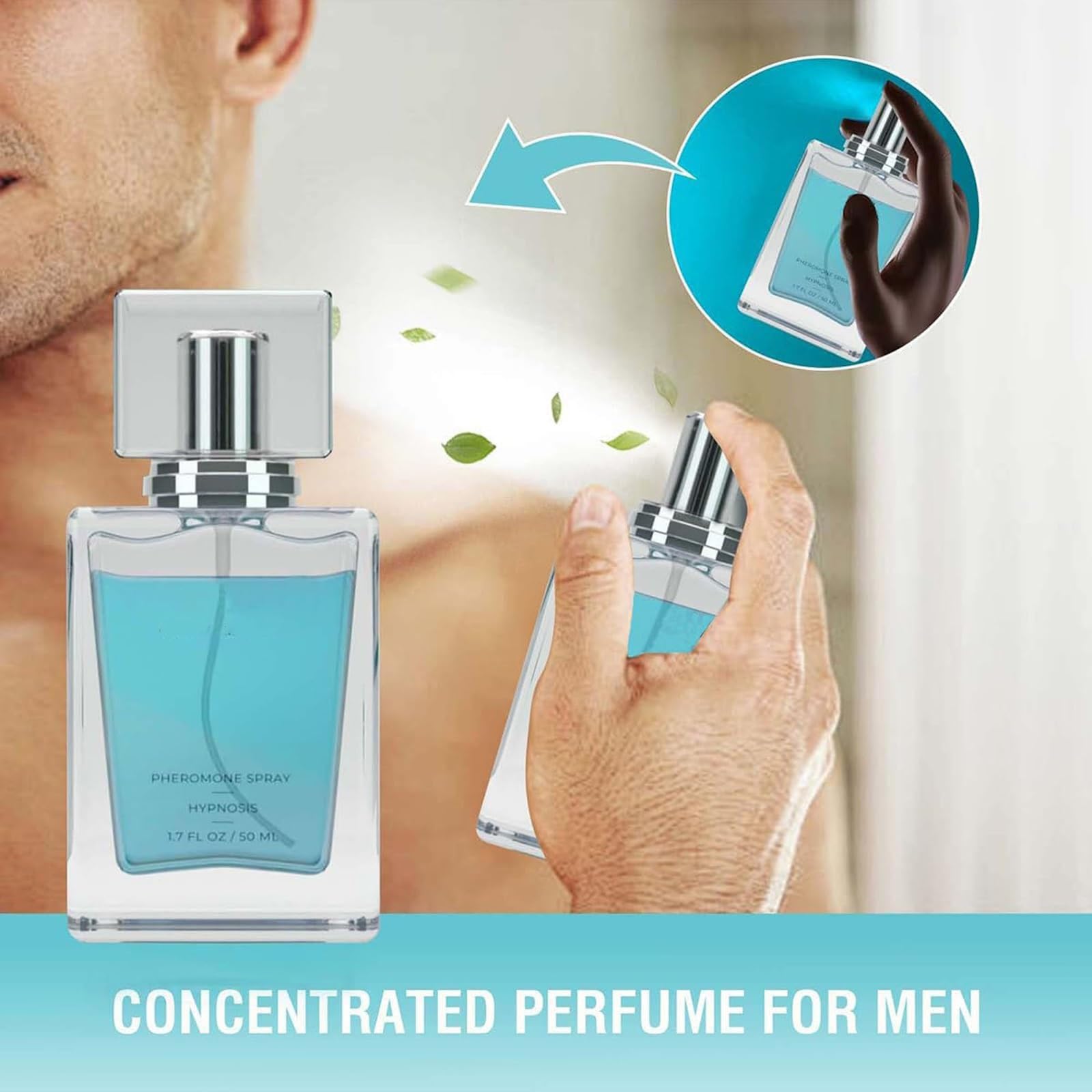 Cupios Hypnosis 2.0 Cologne for Men - Premium Attraction Fragrance for Dating & Parties - Long Lasting Eau de Parfum - Perfect for Night Out, Romantic Dates & Special Occasions