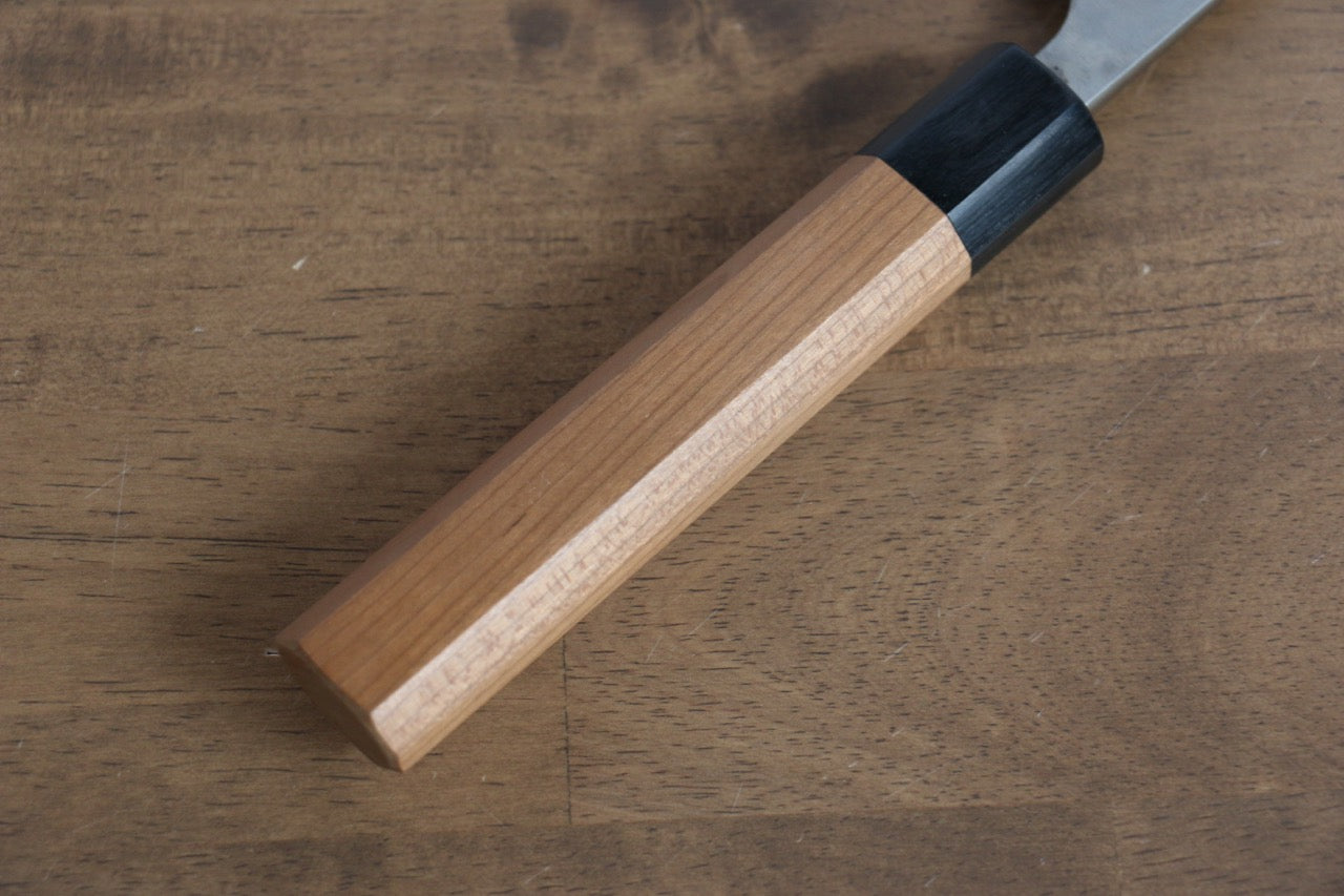 Premium Nao Yamamoto VG10 Damascus Hammered Gyuto Chef Knife 240mm with Cherry Blossom Handle - Perfect for Sushi, Meat Slicing & Professional Kitchen Use