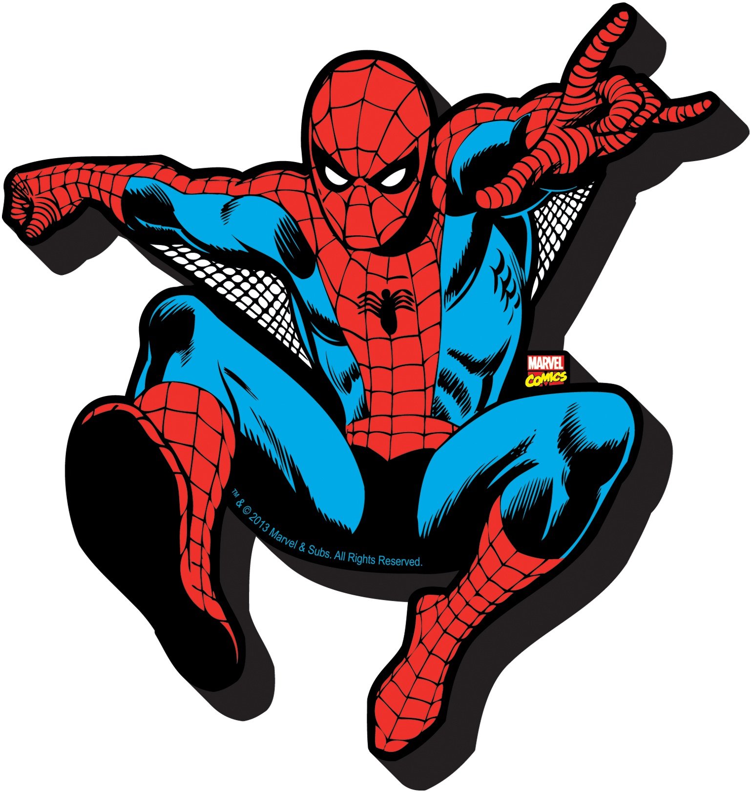 Marvel Spider-Man Funky Chunky Magnet - AQUARIUS Superhero Collectible for Fridge, Locker & Office Decor - Perfect Gift for Marvel Fans & Kids