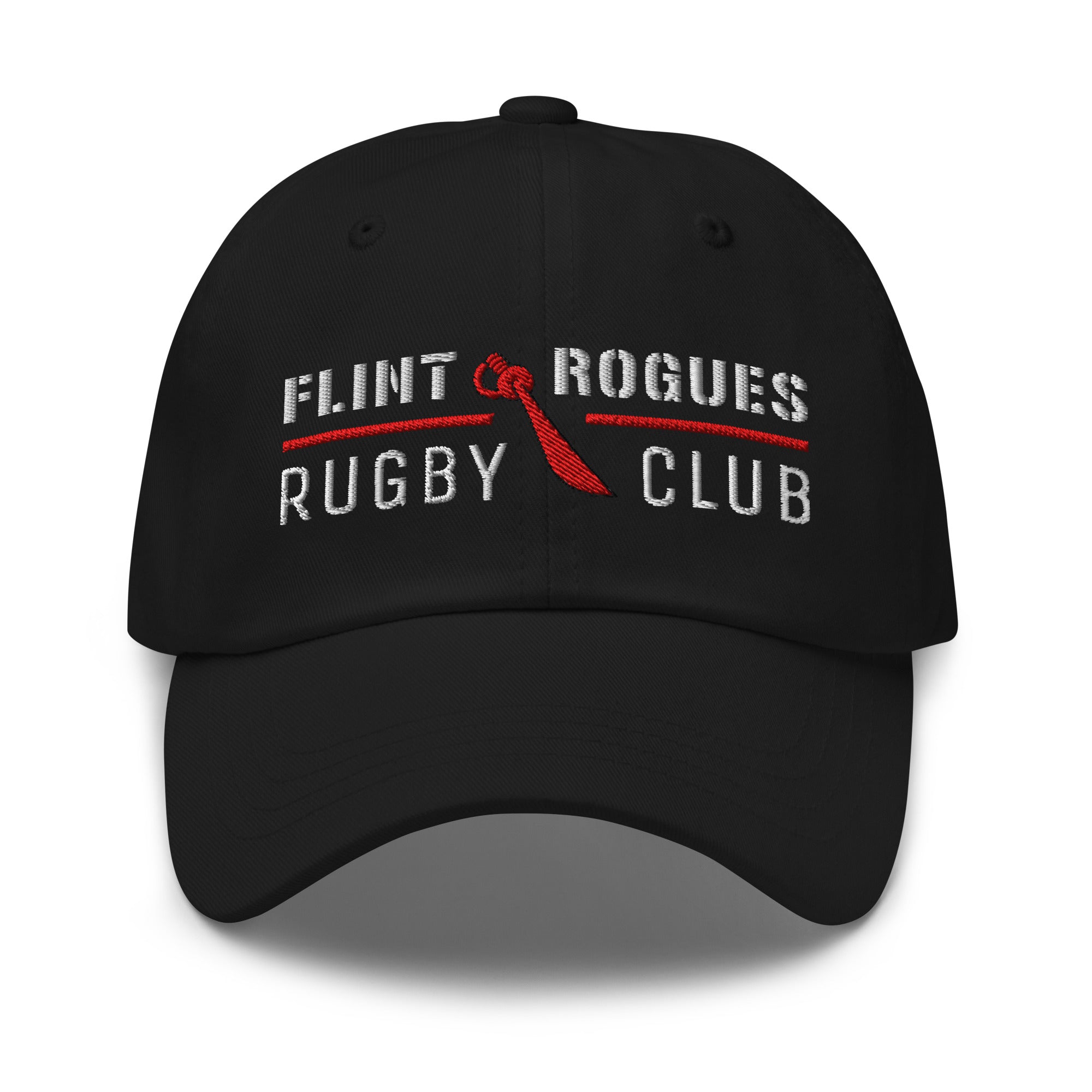 Flint Rogues RFC Adjustable Baseball Cap - One Size Fits All for Men & Women - Perfect for Outdoor Sports, Hiking, and Casual Wear