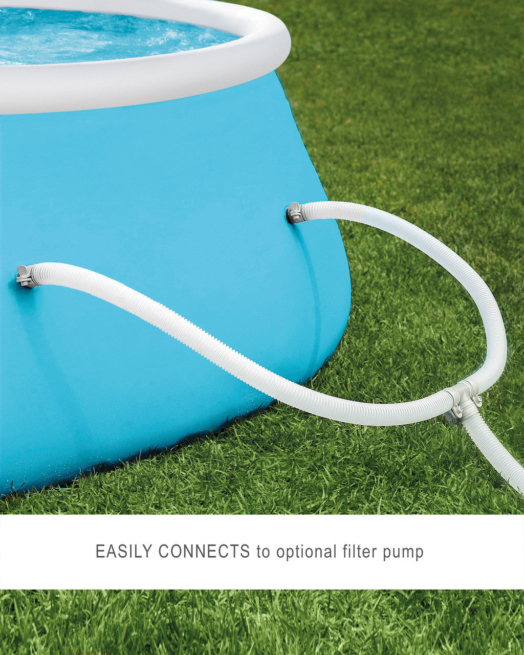 Intex Easy Set Pool 6ft x 20in Round Above Ground Inflatable Swimming Pool - Perfect for Backyard, Garden, and Outdoor Family Fun