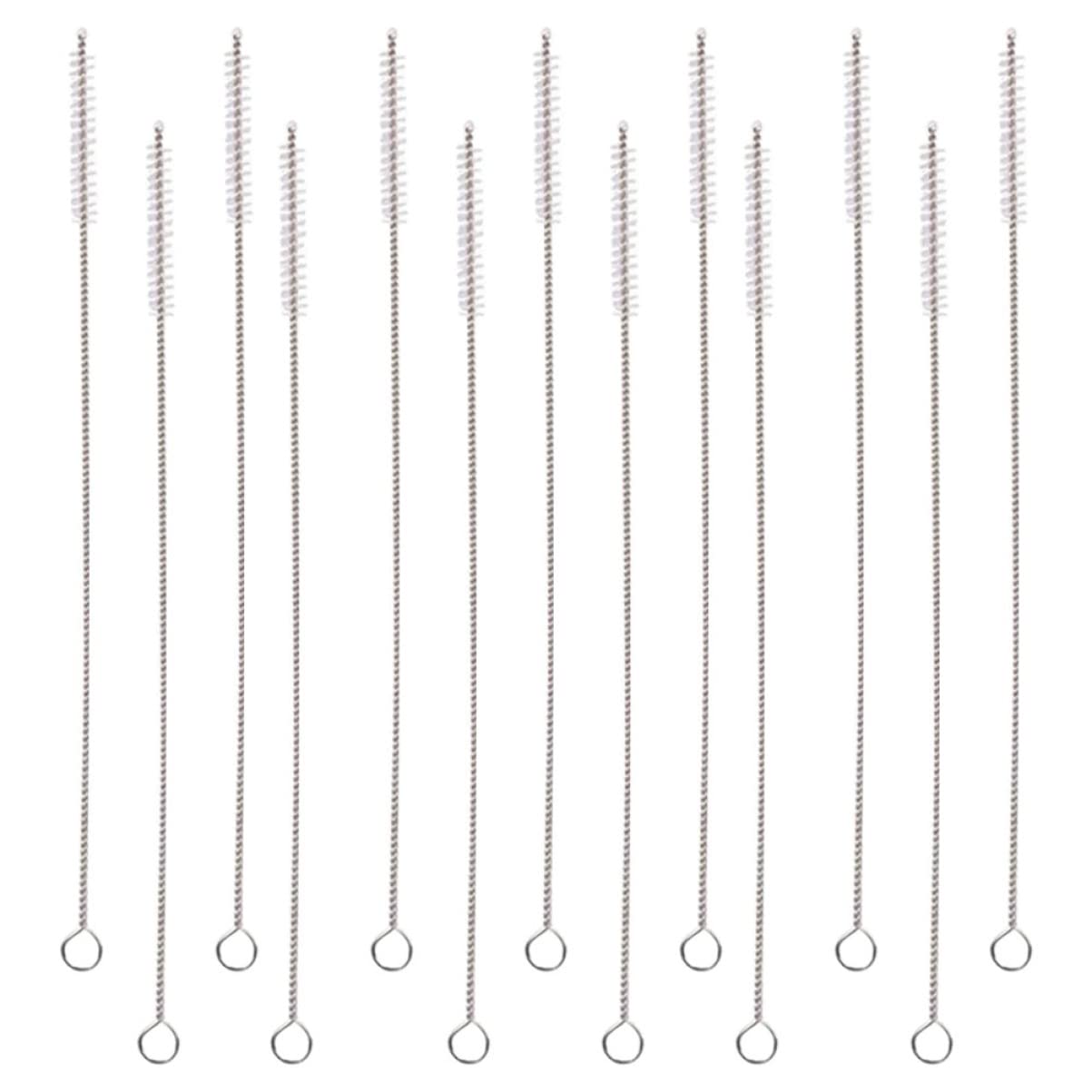 30-Pack Stainless Steel Straw Cleaning Brushes - Durable Tube Cleaners for Reusable Metal, Glass & Silicone Straws - Perfect for Home, Office, Travel & Eco-Friendly Lifestyle