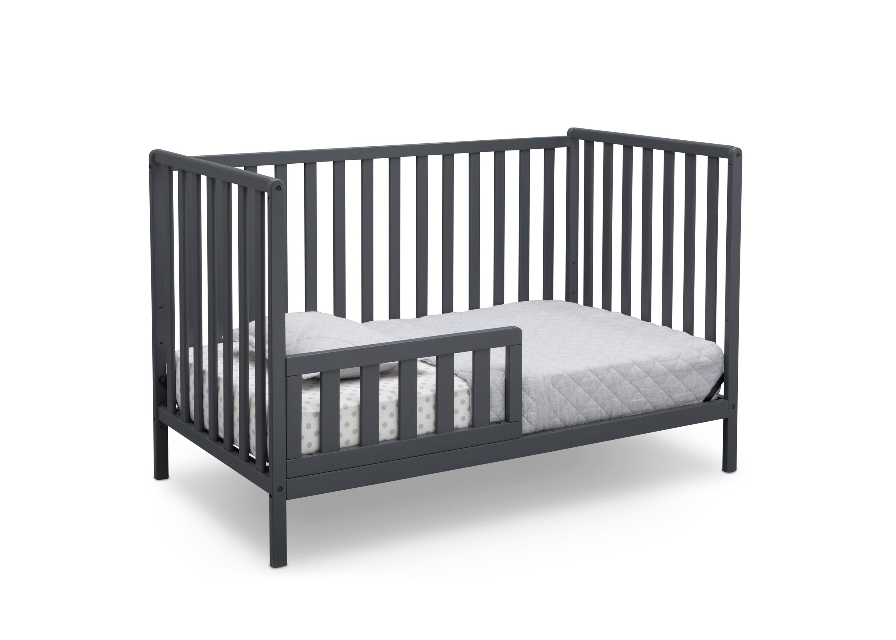 Heartland 4-in-1 Convertible Baby Crib - Toddler Bed, Daybed & Full-Size Bed - Safe Nursery Furniture for Newborn to Adult - Perfect for Baby Rooms, Daycare Centers & Guest Bedrooms