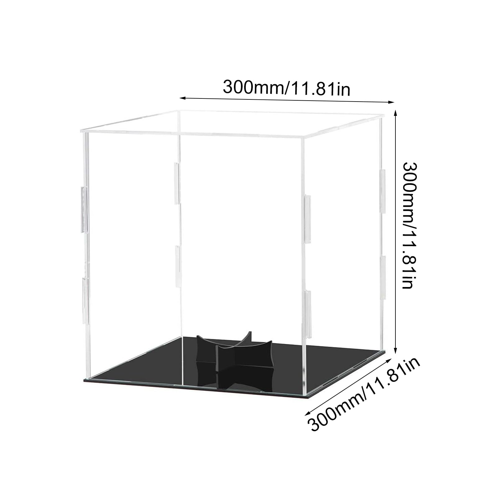 Acrylic Basketball Display Case - Clear Basketball Holder Box for Collectibles & Memorabilia | Perfect for Sports Fans, Home Decor, and Trophy Showcase