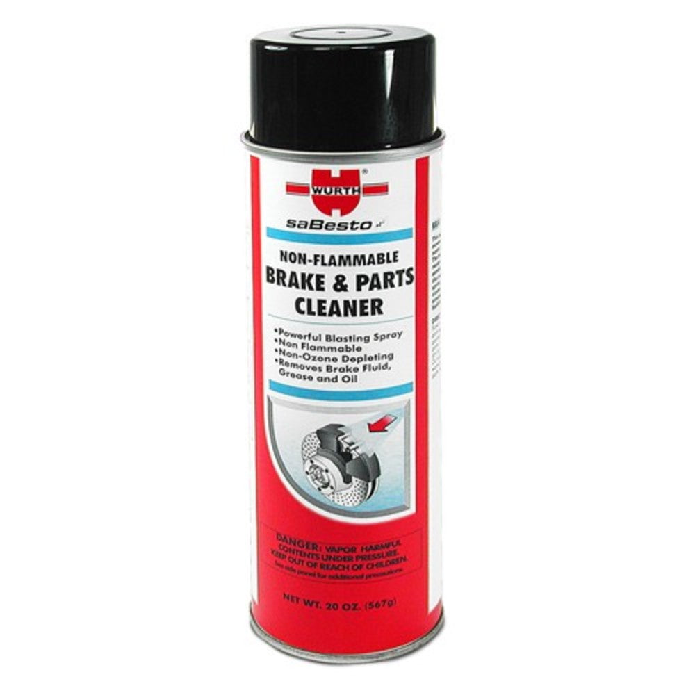 Wurth Brake Cleaner - Fast-Acting, Non-Flammable Formula for Automotive & Motorcycle Maintenance - Perfect for DIY Mechanics & Professional Garages