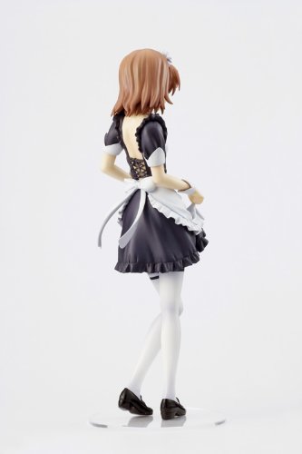 1/6 Scale PVC Figure - To Aru Kagaku no Railgun Mikoto Misaka Maid Ver. - Anime Collectible for Display & Decoration - Perfect for Otaku Rooms, Anime Conventions & Gift Giving