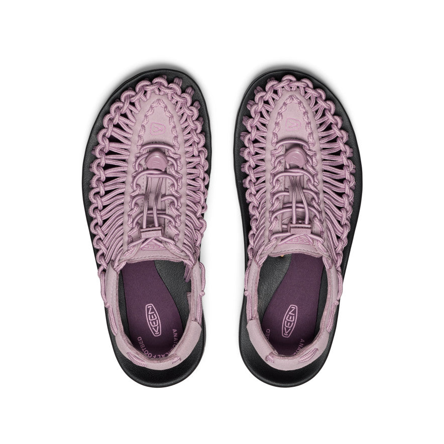 Women's UNEEK Comfortable Slip-On Sneakers - Toadstool/Black | Lightweight & Breathable for Walking, Travel & Casual Wear