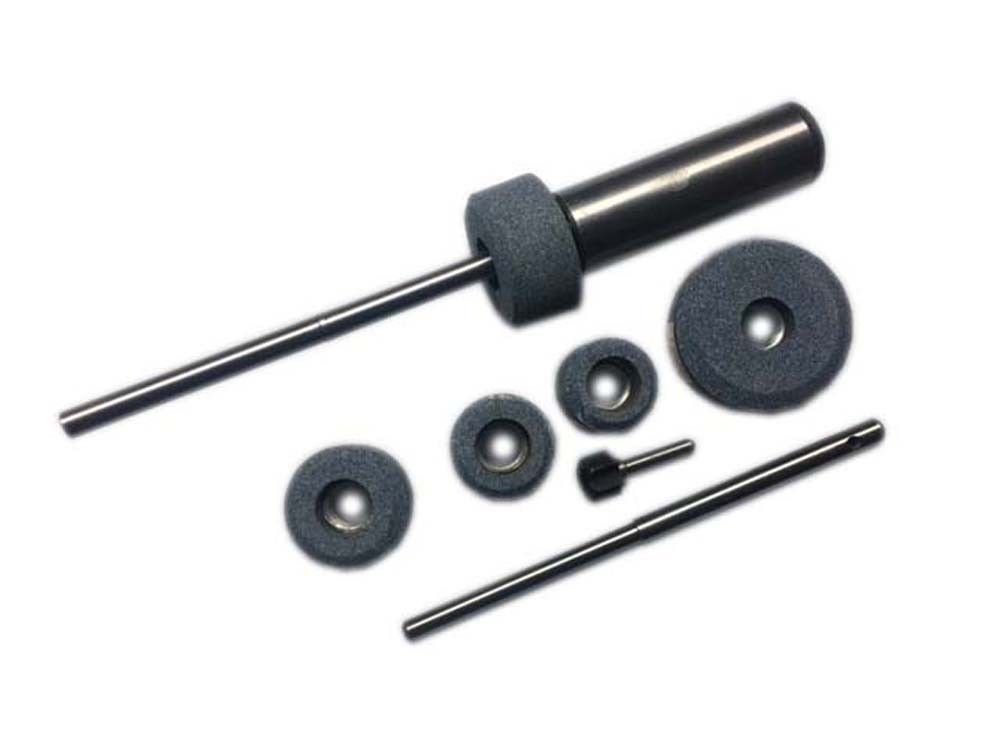 Sioux Valve Seat Grinder Stone Holder with Star Drive - Includes 2 Pilots & 5 Grinding Stones for Precision Engine Valve Repair | Automotive Tool for Mechanics & DIY Car Maintenance