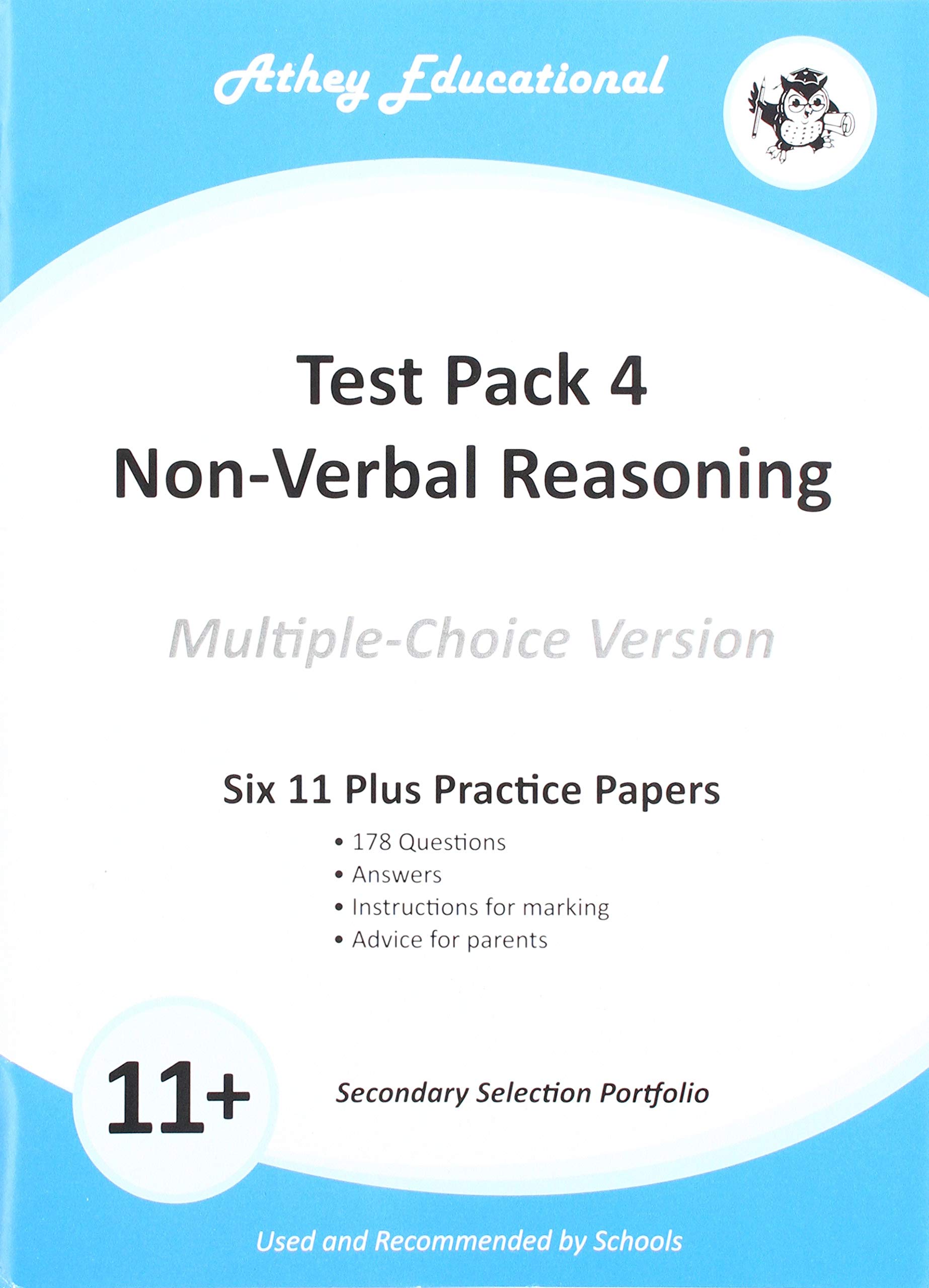 Non-Verbal Reasoning Practice Test Papers - Multiple Choice Secondary School Exam Prep for 11+ & Selective Entry - Perfect for UK Grammar School & Private School Admissions