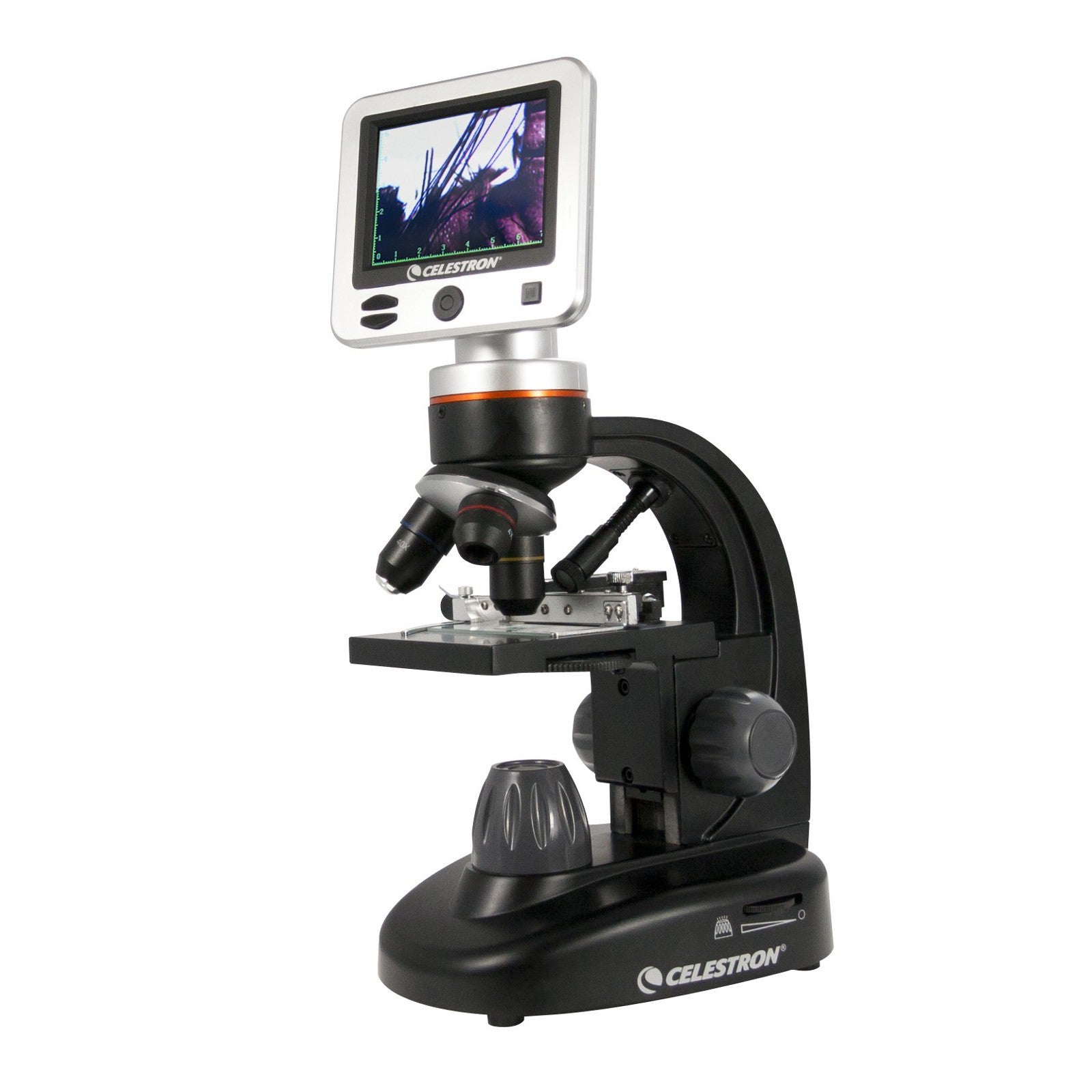 Celestron 44341 LCD Digital Microscope II - 5MP High Resolution, 4.3