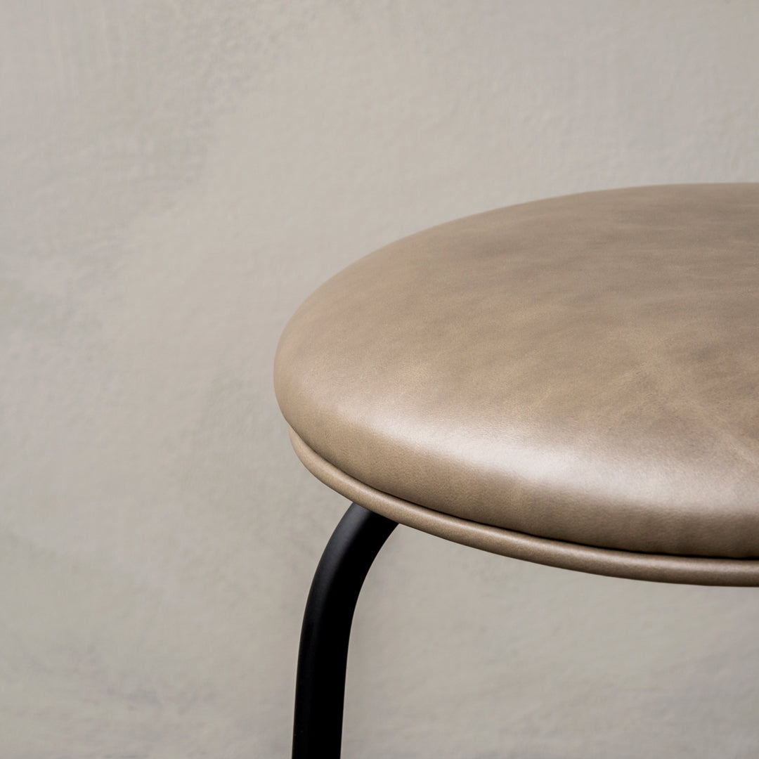 Afteroom Modern Counter Stool with Upholstered Seat - Stylish Bar Stool for Kitchen Island, Breakfast Nook & Home Bar Decor