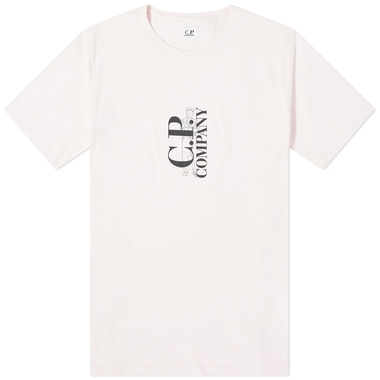 CP Company Sailor Logo T-Shirt - Men's Casual Short Sleeve Cotton Tee for Streetwear & Summer Outfits