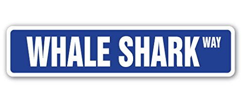 Whale Shark Street Sign - 30