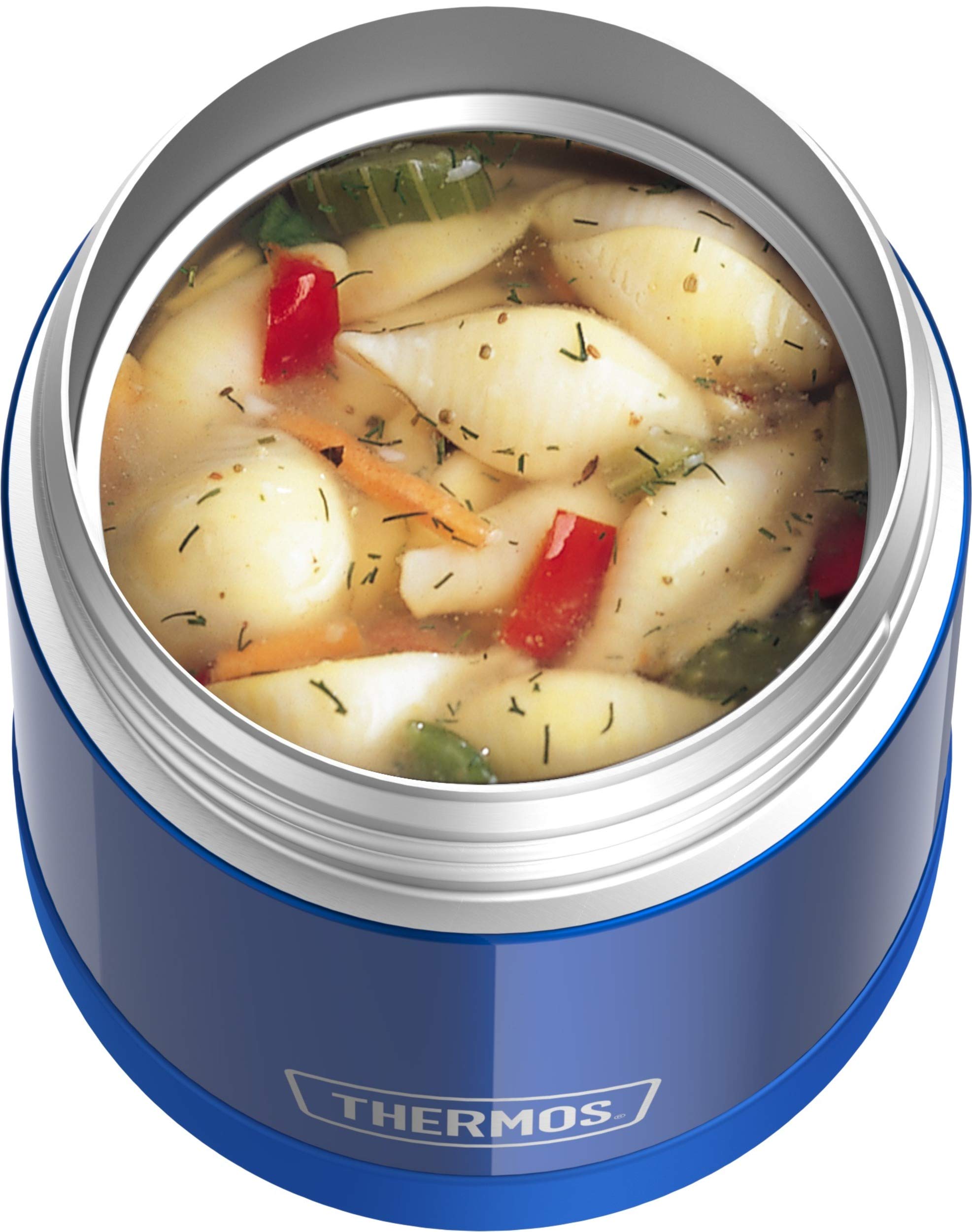 Thermos Funtainer 10oz Stainless Steel Vacuum Insulated Kids Food Jar - Leak Proof Lunch Container for School, Picnics & Travel - Blue
