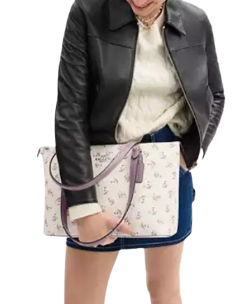 Coach Gallery Tote Bag with Floral Print - Stylish Designer Handbag for Women | Perfect for Work, Travel & Everyday Use