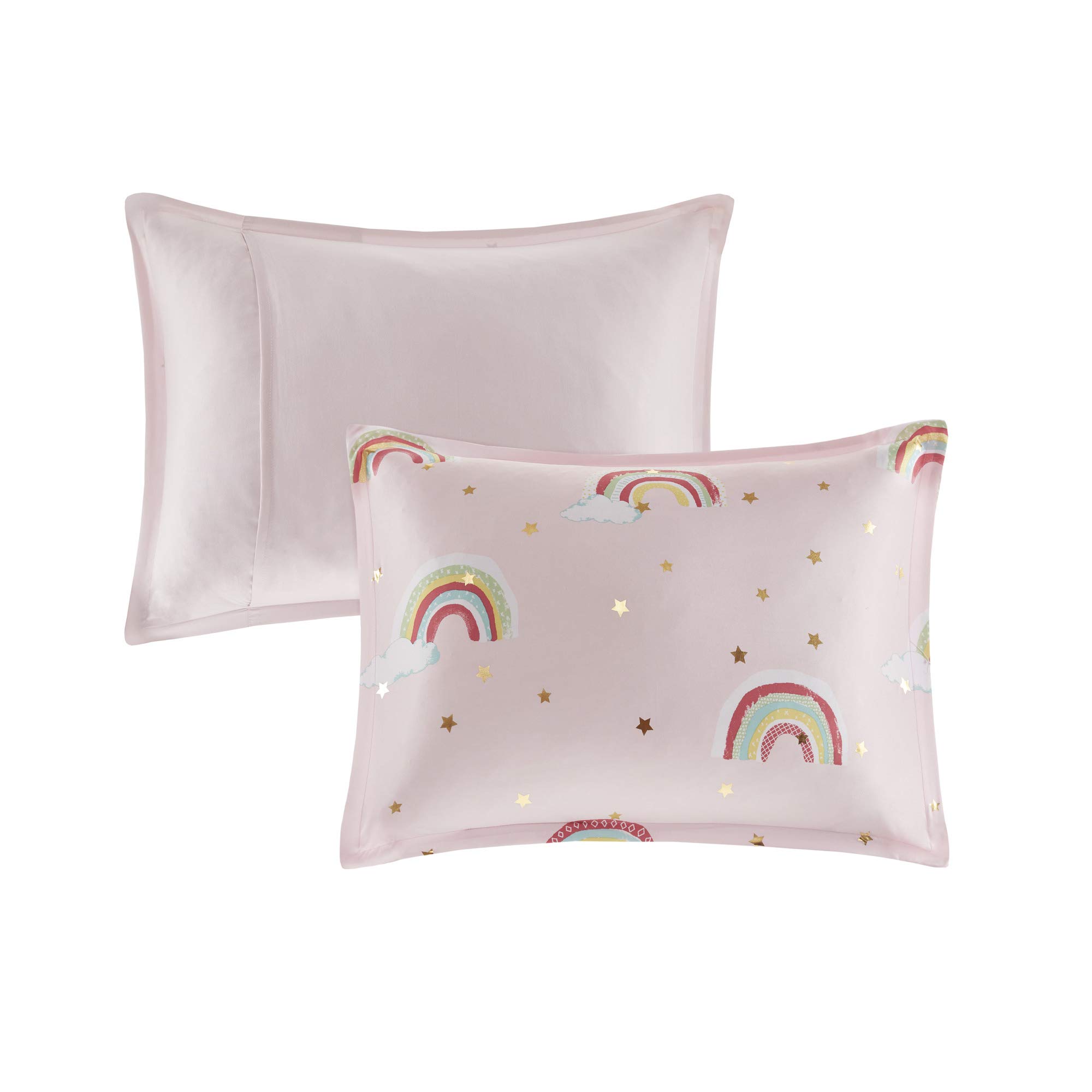 Mi Zone Kids Alicia Cozy 6-Piece Twin Bed in a Bag Set - Soft Comforter & Complete Sheet Set with Playful Print, Pink Girls Bedding for Cozy Sleep & Room Decor | Perfect for Kids' Bedrooms, Sleepovers & Nursery Decor