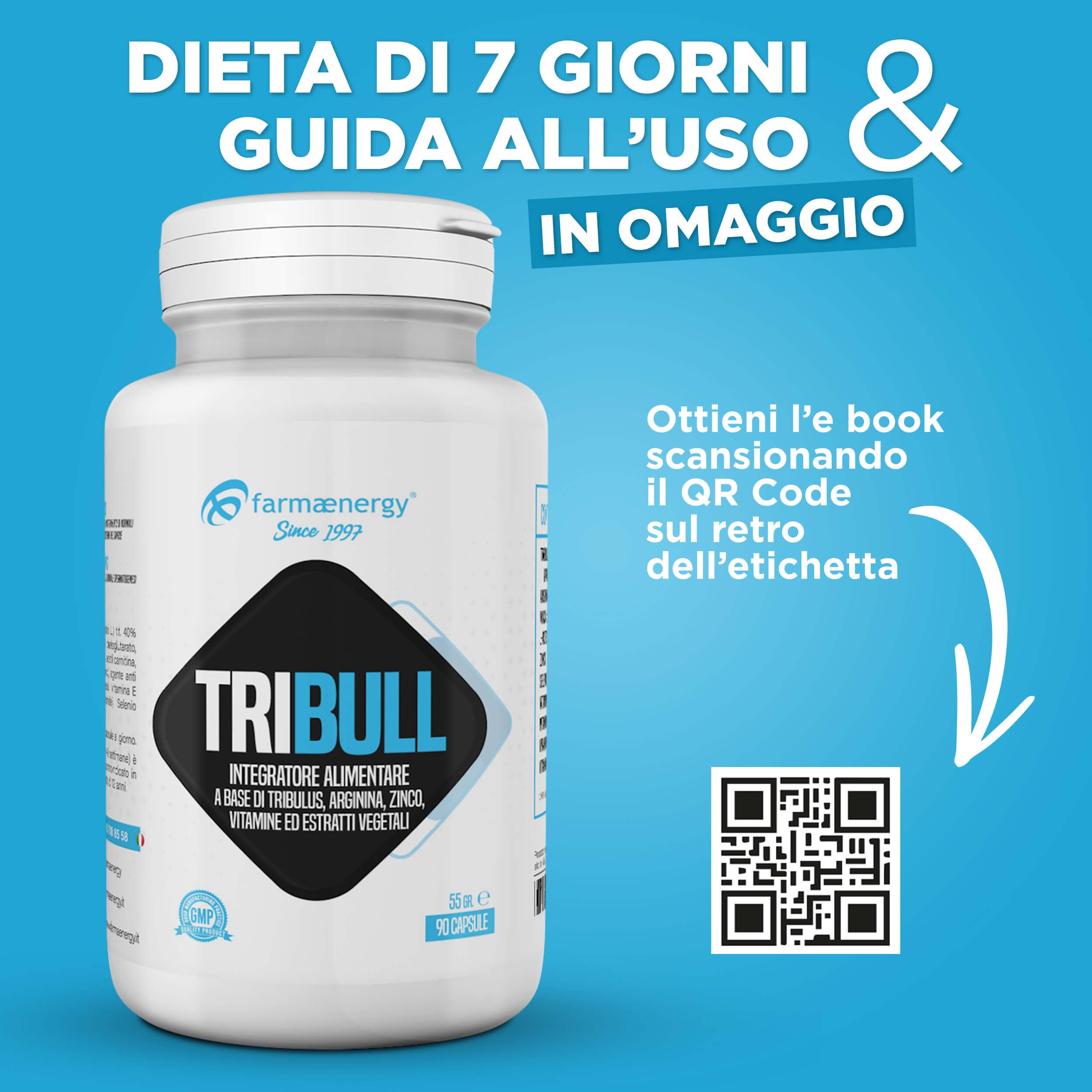 Natural Testosterone Booster for Men - Peruvian Maca & Tribulus Terrestris with Arginine, Black Maca, B6 Zinc & Carnitine - Libido Enhancement & Male Sexual Performance Supplement (90 Capsules) - Made in Italy | Supports Energy, Stamina & Vitality for Active Lifestyles