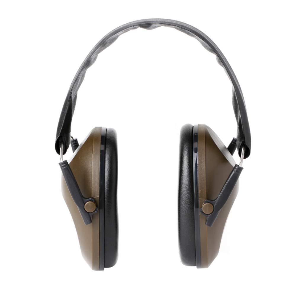 Tactical Shooting Earmuffs - Adjustable, Foldable Noise Cancelling Ear Protection for Shooting, Hunting & Snoring - Comfortable Anti-Noise Earplugs for Work, Travel & Sleep