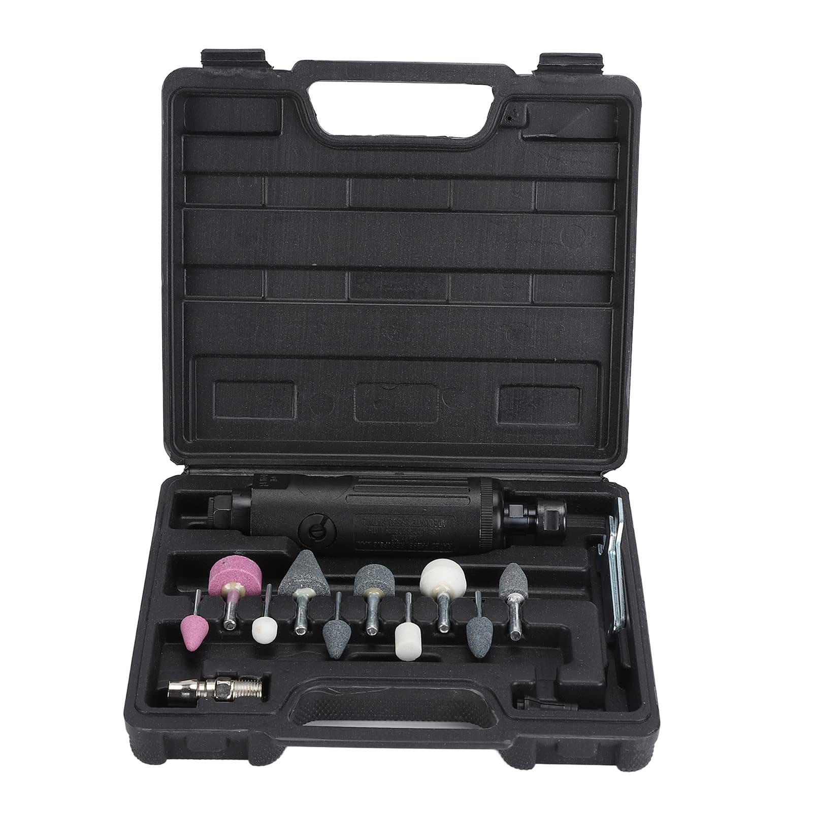 EVTSCAN Air Die Grinder Kit - 1/4in & 1/8in Chuck Pneumatic Polishing Engraving Tool, 22000 RPM High Speed - Perfect for Metalworking, Wood Carving & Automotive Detailing