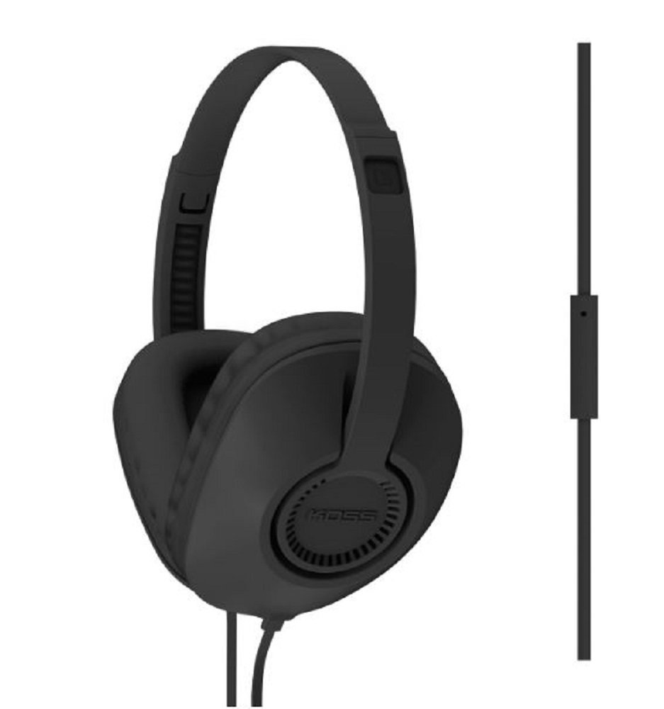 Koss UR23I Stereo Over-Ear Headphones - Black (UR23IK) | Premium Sound for Music, Gaming & Office Use