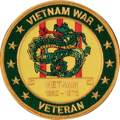 MEDALS OF AMERICA EST. 1976 Vietnam Veteran Patch - Military Collectible for Veterans, History Enthusiasts - Perfect for Uniforms, Shadow Boxes & Memorial Displays