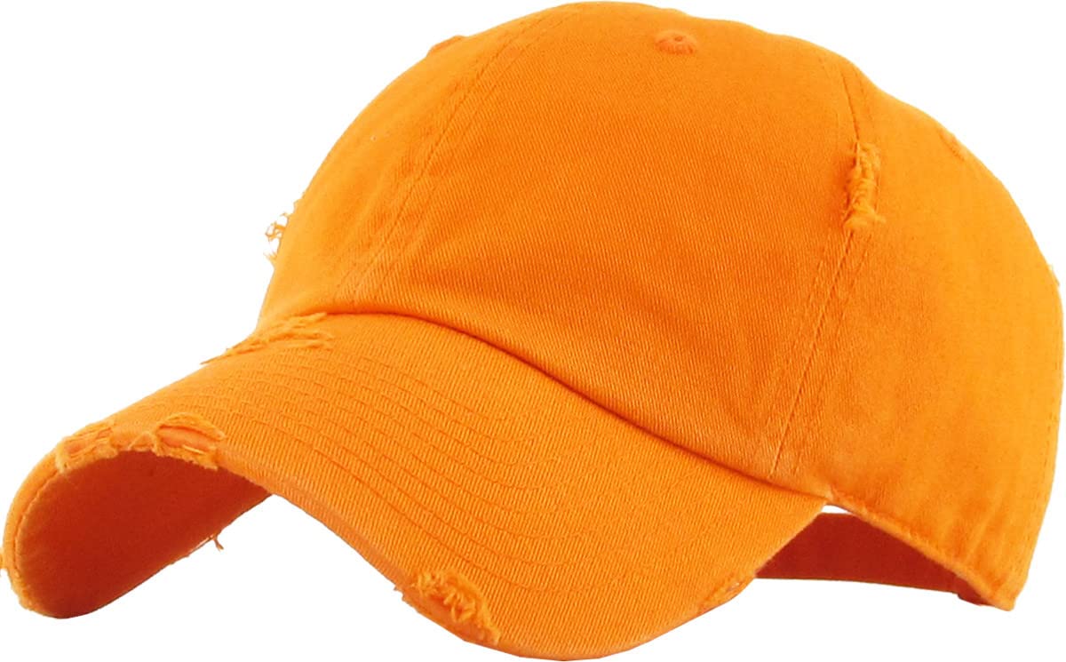 Distressed Baseball Cap KB4005 - Custom Embroidery & Monogram Hats for Men & Women - Perfect for Sports, Outdoor Activities & Fashion Statement
