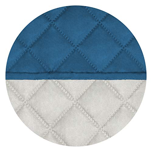 Peacock Blue/Ivory