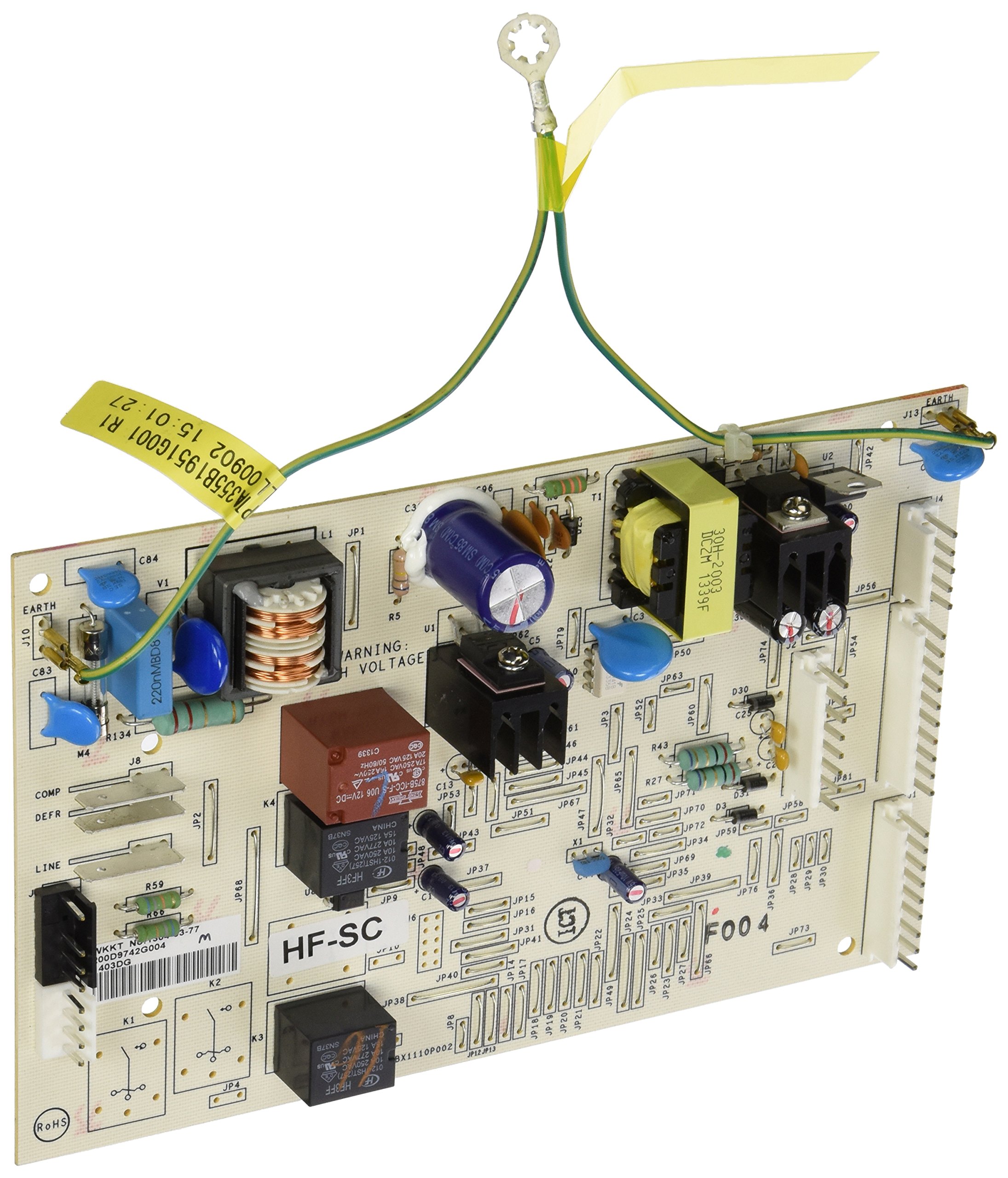 GE WR55X10996 Refrigerator Control Board Replacement Part - Compatible with GE, Hotpoint & Kenmore Refrigerators - Fixes Cooling Issues & Temperature Problems (For Home Kitchen Appliances Repair)