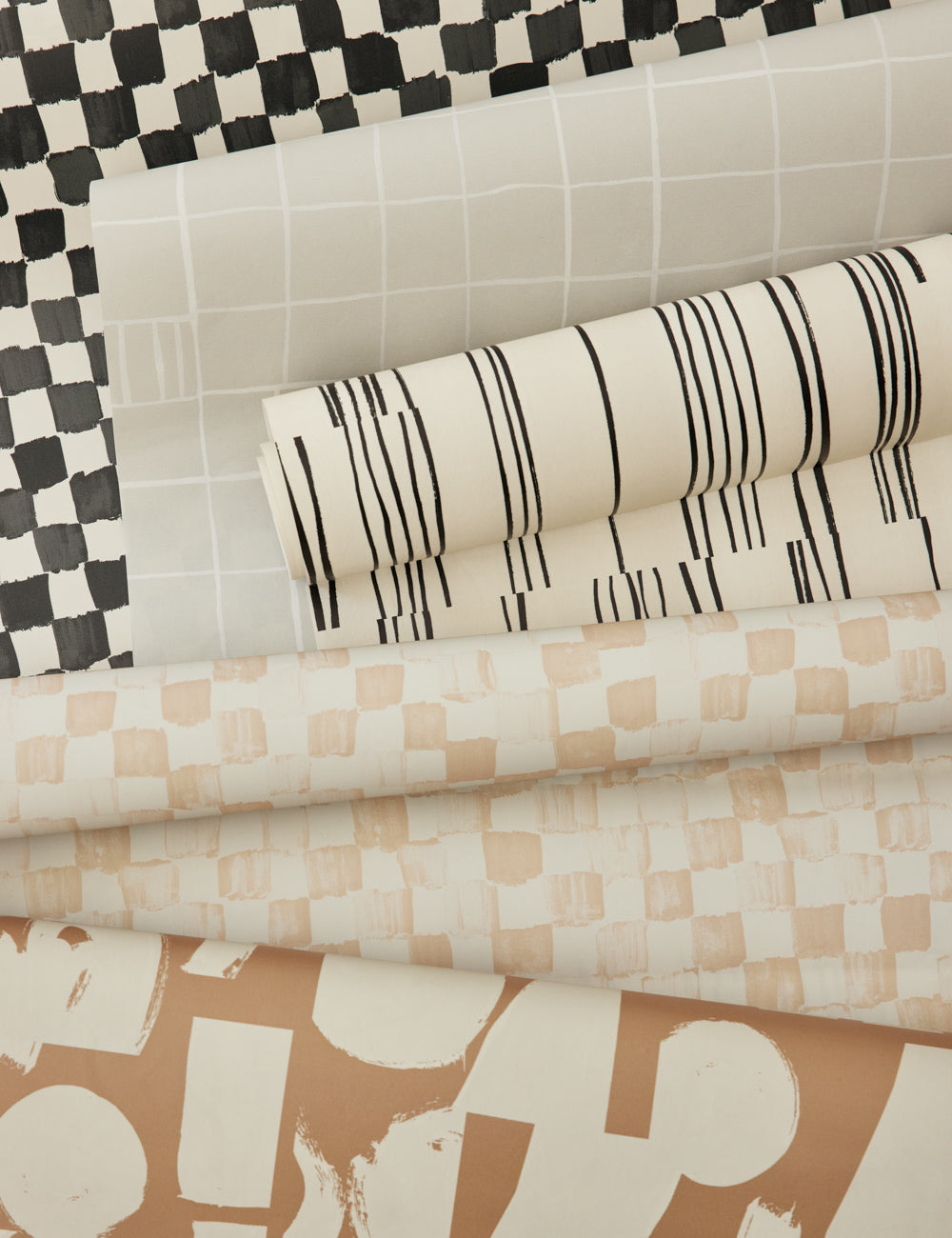 Broken Stripe Wallpaper by Sarah Sherman Samuel | Modern Geometric Peel & Stick Wallpaper for Living Room, Bedroom, Nursery Decor